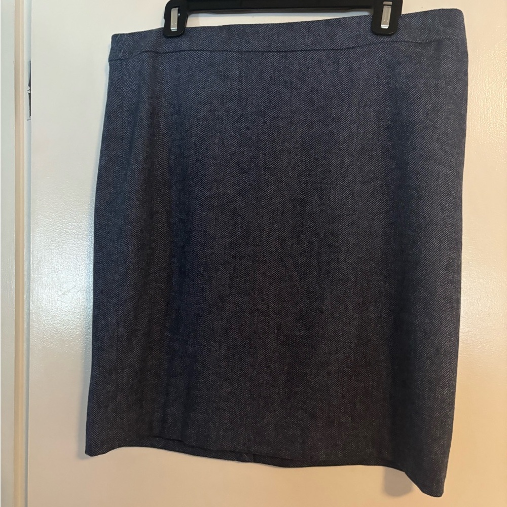 Banana Republic Blue Pencil Skirt